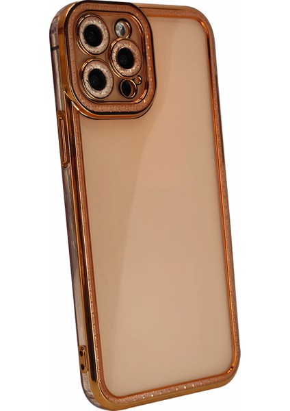 Apple iPhone 12 Pro Max Uyumlu Lüx Kristal Seri Arka Koruma Kılıf