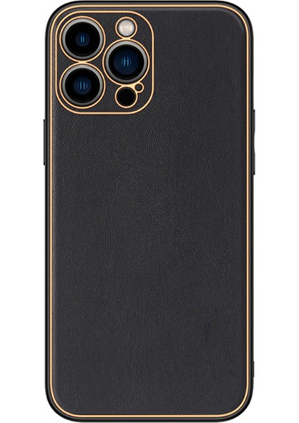 Apple iPhone 14 Pro Uyumlu Coco Leather Seri Arka Koruma Kılıf