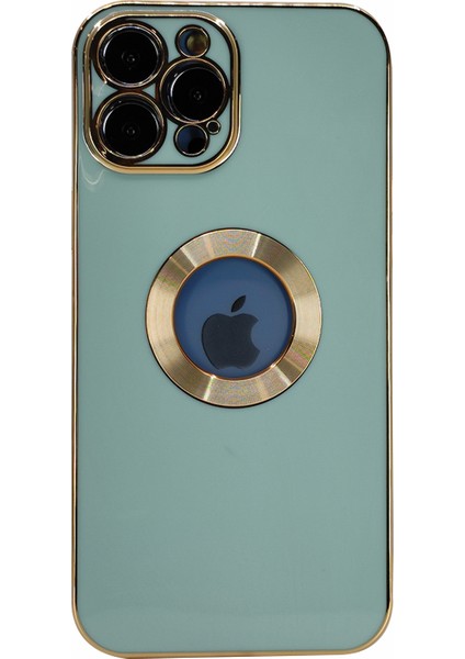 Apple iPhone 13 Pro Max Uyumlu Halkalı Logo Seri Arka Koruma Kılıf