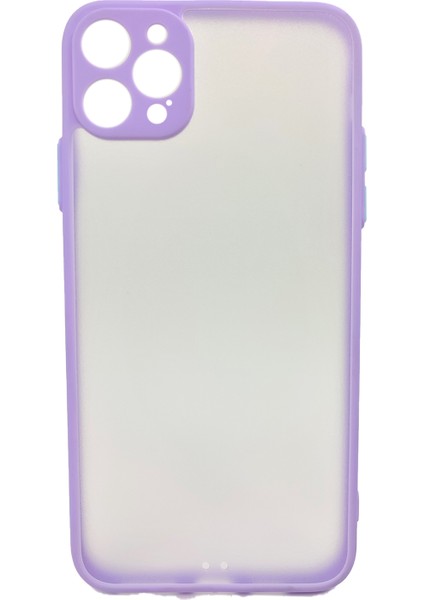 Apple iPhone 12 Pro Uyumlu Kontrast Renkli Tuş Seri Arka Koruma Kılıf