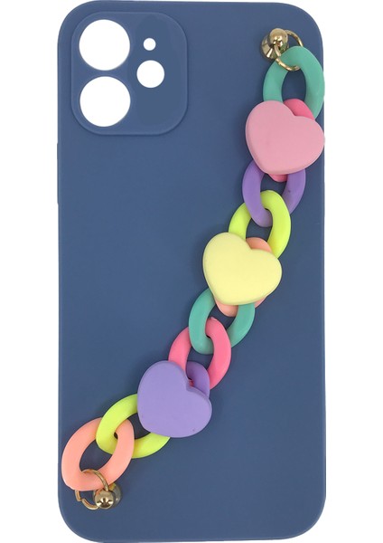 Apple iPhone 12 Uyumlu Bilek Zincirli Arka Koruma Kılıf modelleri