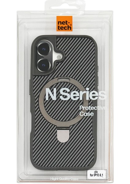 Apple iPhone 16 Uyumlu NT-N058 Arka Koruma Kılıf