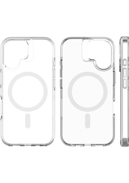 Apple iPhone 16 Uyumlu Neo Hybrid Magsafe Arka Koruma Kılıf