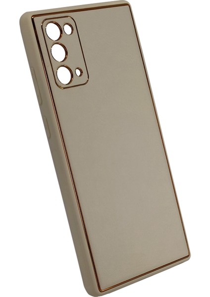 Samsung Galaxy Note 20 Uyumlu Coco Leather Seri Arka Koruma Kılıf fiyatları