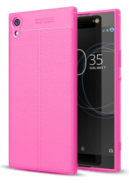 Sony Xperia M4 Aqua Uyumlu Dikişli Seri Arka Koruma Kılıf