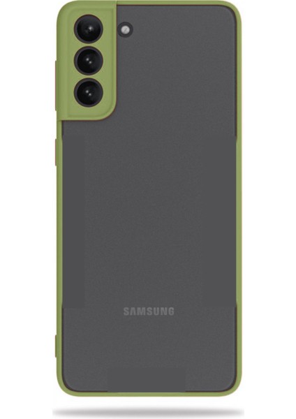 Samsung Galaxy S21 Plus Uyumlu Kamera Lens Korumalı Arka Koruma Kılıf