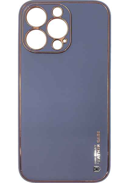 Apple iPhone 13 Pro Uyumlu Coco Leather Seri Arka Koruma Kılıf
