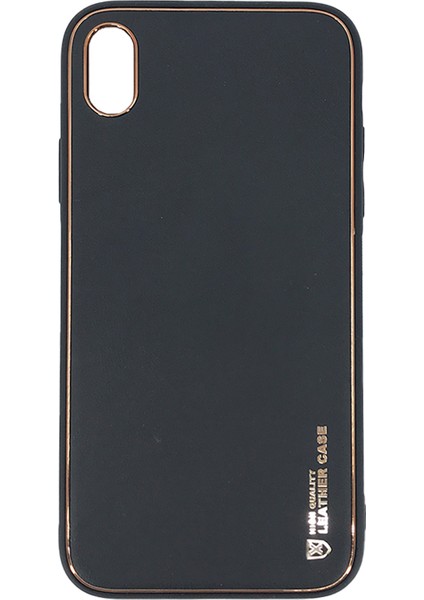 Apple iPhone Xr Uyumlu Coco Leather Seri Arka Koruma Kılıf