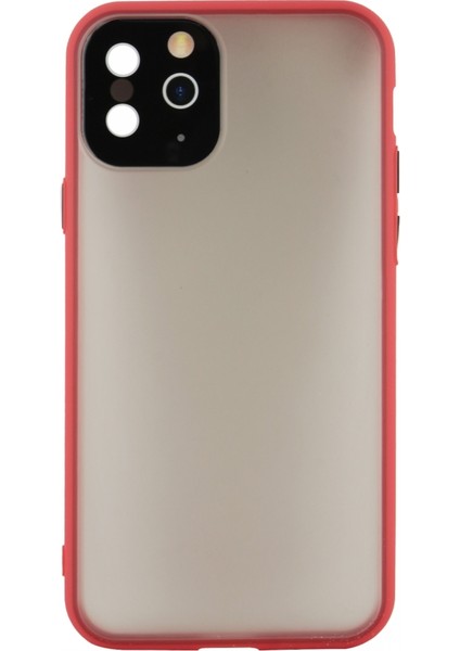 Apple iPhone Xs Max Uyumlu Matte Frame Seri Arka Koruma Kılıf