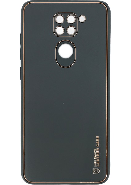 Xiaomi Redmi Note 9 Uyumlu Coco Leather Seri Arka Koruma Kılıf