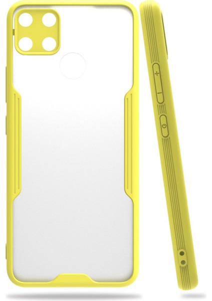 Realme C12 Uyumlu Platin Seri Arka Koruma Kılıf