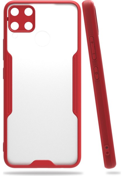 Realme C12 Uyumlu Platin Seri Arka Koruma Kılıf