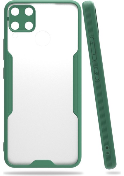 Realme C12 Uyumlu Platin Seri Arka Koruma Kılıf