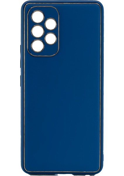 Samsung Galaxy A53 Uyumlu Coco Leather Seri Arka Koruma Kılıf