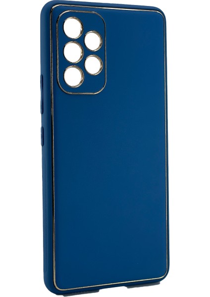 Samsung Galaxy A53 Uyumlu Coco Leather Seri Arka Koruma Kılıf