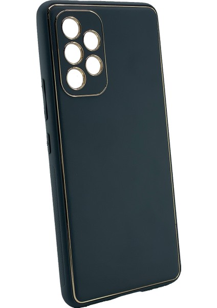 Samsung Galaxy A13 Uyumlu Coco Leather Seri Arka Koruma Kılıf