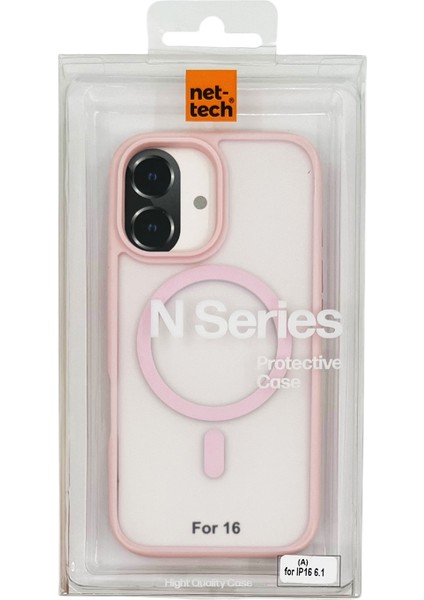 Apple iPhone 16 Uyumlu NT-N057 Arka Koruma Kılıf