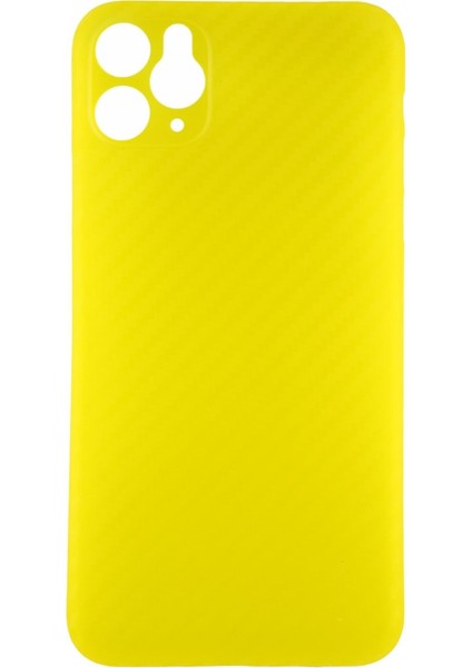 Apple iPhone 11 Pro Max Uyumlu Karbon Seri Arka Koruma Kılıf