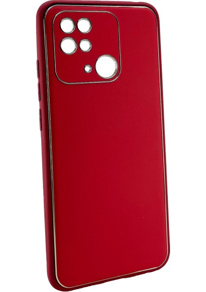 Xiaomi Redmi 9c Uyumlu Coco Leather Seri Arka Koruma Kılıf