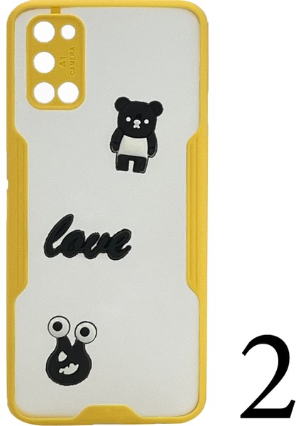 Samsung Galaxy A31 Uyumlu Maskot Seri Arka Koruma Kılıf