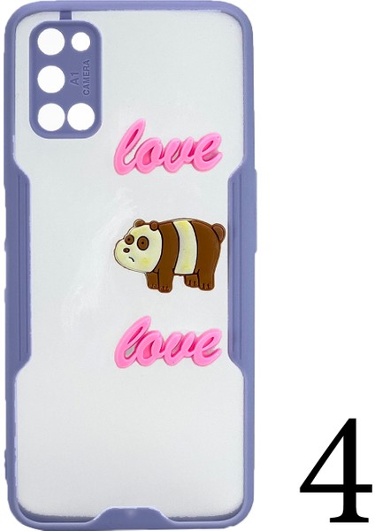 Samsung Galaxy A31 Uyumlu Maskot Seri Arka Koruma Kılıf