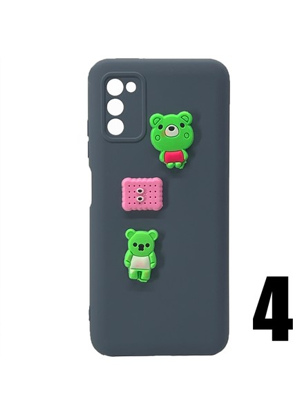 Samsung Galaxy A03S Uyumlu Maskot Seri Arka Koruma Kılıf