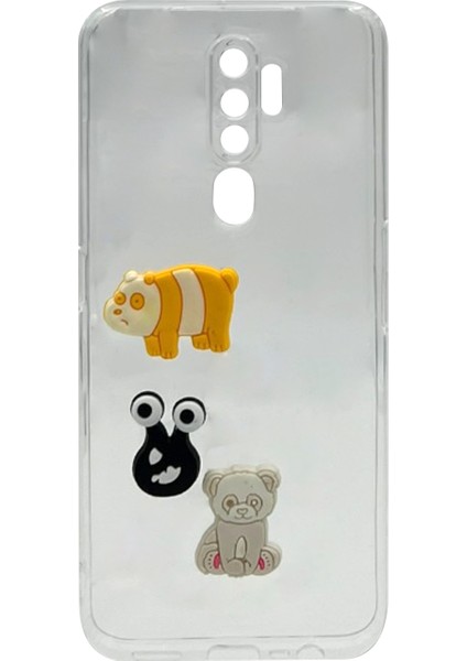 Oppo A5 2020 Uyumlu Maskot Seri Arka Koruma Kılıf