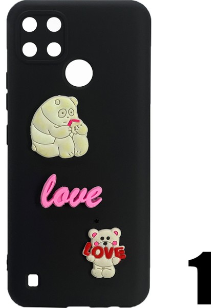 Realme C25Y Uyumlu Maskot Seri Arka Koruma Kılıf