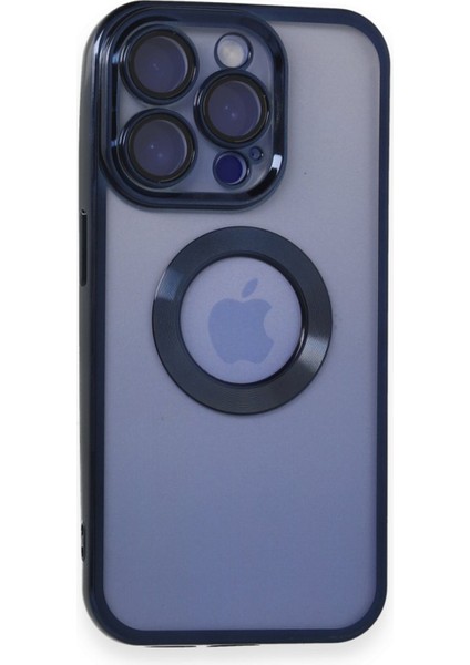 Apple iPhone 15 Pro Max Uyumlu Round Silikon Seri Arka Koruma Kılıf