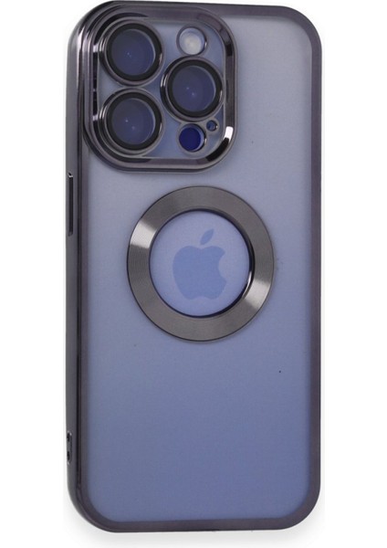 Apple iPhone 15 Pro Max Uyumlu Round Silikon Seri Arka Koruma Kılıf