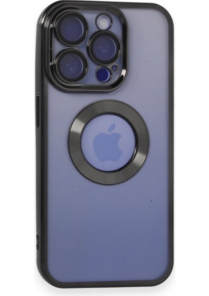 Apple iPhone 15 Pro Max Uyumlu Round Silikon Seri Arka Koruma Kılıf