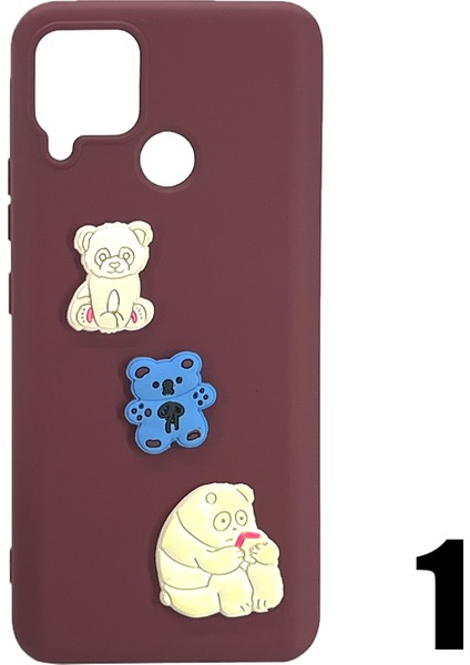 Realme C25 Uyumlu Maskot Seri Arka Koruma Kılıf