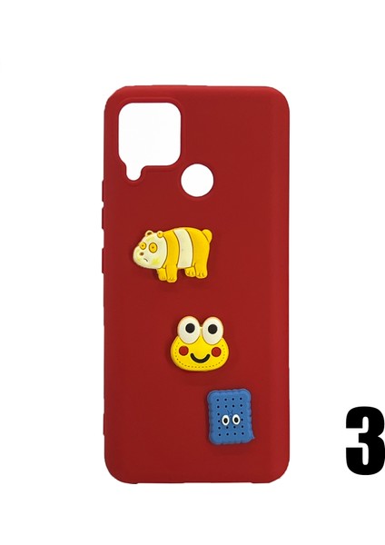 Realme C25 Uyumlu Maskot Seri Arka Koruma Kılıf modelleri