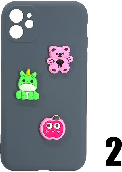 Apple iPhone 11 Uyumlu Maskot Seri Arka Koruma Kılıf