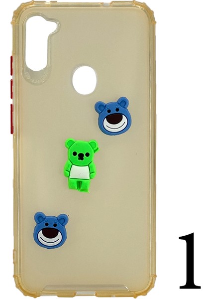 Samsung Galaxy A11 Uyumlu Maskot Seri Arka Koruma Kılıf