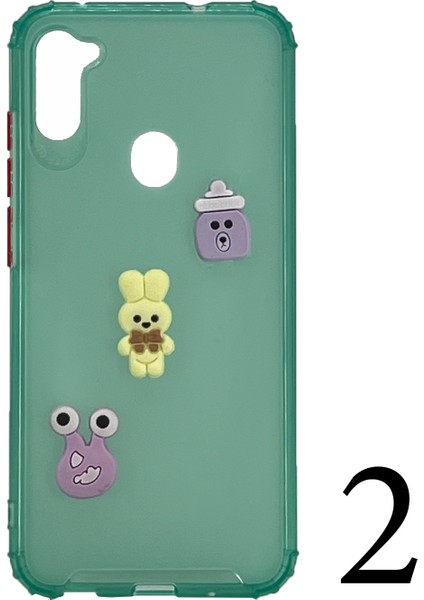 Samsung Galaxy A11 Uyumlu Maskot Seri Arka Koruma Kılıf