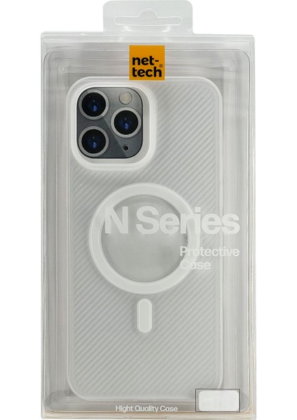 Apple iPhone 15 Pro Max Uyumlu NT-N010 Slim Magsafe Arka Koruma Kılıf