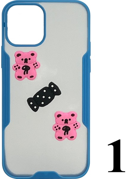 Apple iPhone 12 Uyumlu Maskot Seri Arka Koruma Kılıf