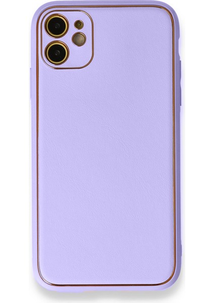 Apple iPhone 12 Uyumlu Coco Leather Seri Arka Koruma Kılıf
