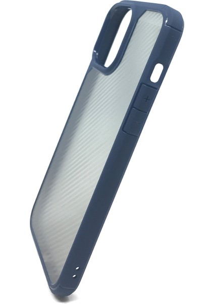 Apple iPhone 13 Pro Max Uyumlu Lazer Karbon Arka Koruma Kılıf