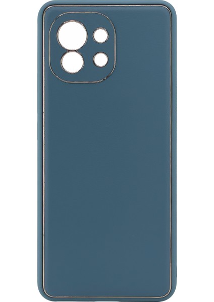 Xiaomi Mi 11 Uyumlu Coco Leather Seri Arka Koruma Kılıf