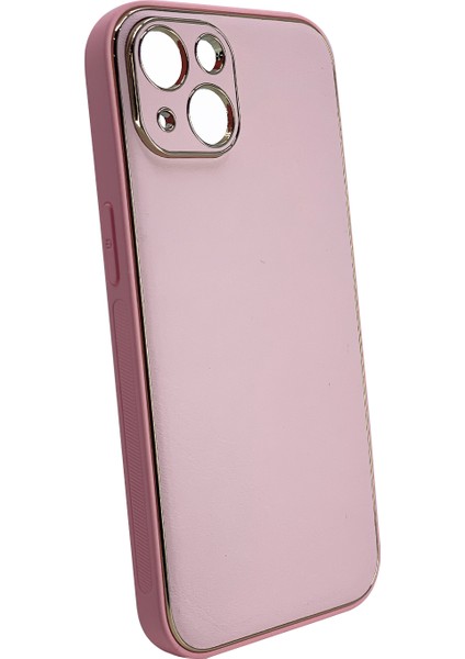 Apple iPhone 14 Uyumlu Coco Leather Seri Arka Koruma Kılıf