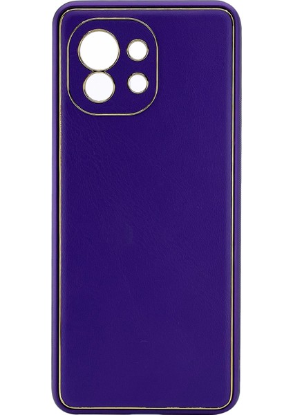 Xiaomi Mi 11 Uyumlu Coco Leather Seri Arka Koruma Kılıf