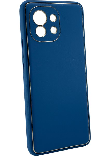 Xiaomi Mi 11 Uyumlu Coco Leather Seri Arka Koruma Kılıf