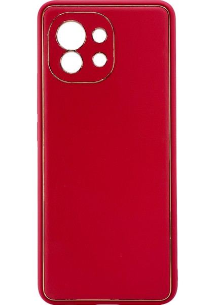Xiaomi Mi 11 Uyumlu Coco Leather Seri Arka Koruma Kılıf