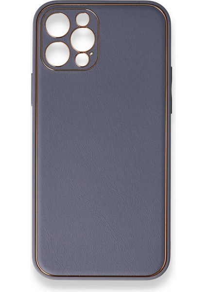 Apple iPhone 13 Pro Max Uyumlu Coco Leather Seri Arka Koruma Kılıf