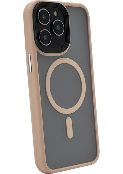 Apple iPhone 15 Pro Uyumlu Mat Renkli Magsafe Arka Koruma Kılıf fiyatları