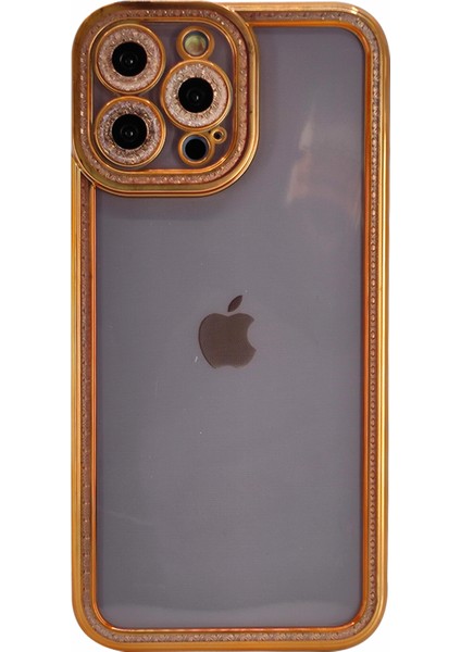 Apple iPhone 13 Pro Max Uyumlu Lüx Kristal Seri Arka Koruma Kılıf