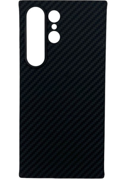 Samsung Galaxy S24 Ultra Uyumlu NT-N018 Kevlar Carbon Arka Koruma Kılıf