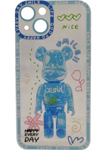 Apple iPhone 13 Uyumlu Kristal Carachter Seri Arka Koruma Kılıf